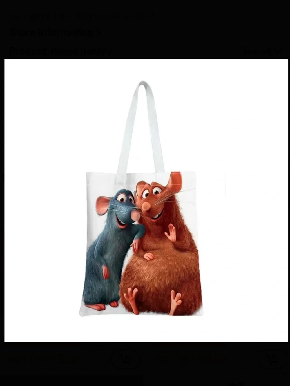 Ratatouille Tote Bag